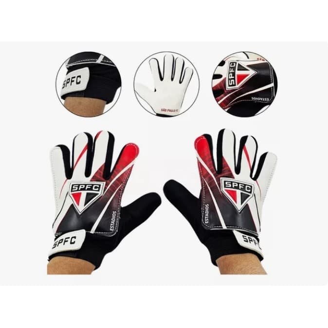 Luva De Goleiro Infantil Unissex Clubes Sportcom DFIAGL0