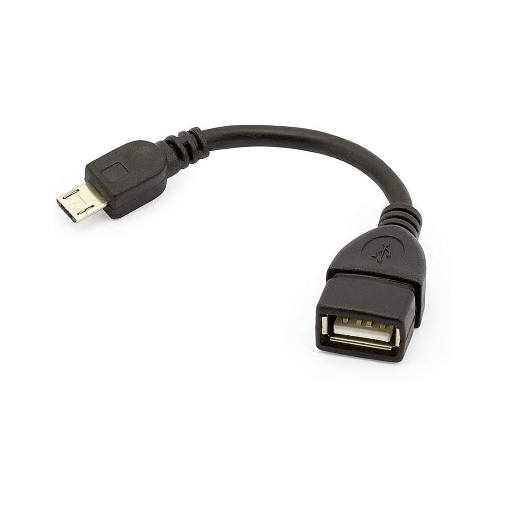Adaptador Micro USB(v8) para USB-A Fêmea - OTG V8