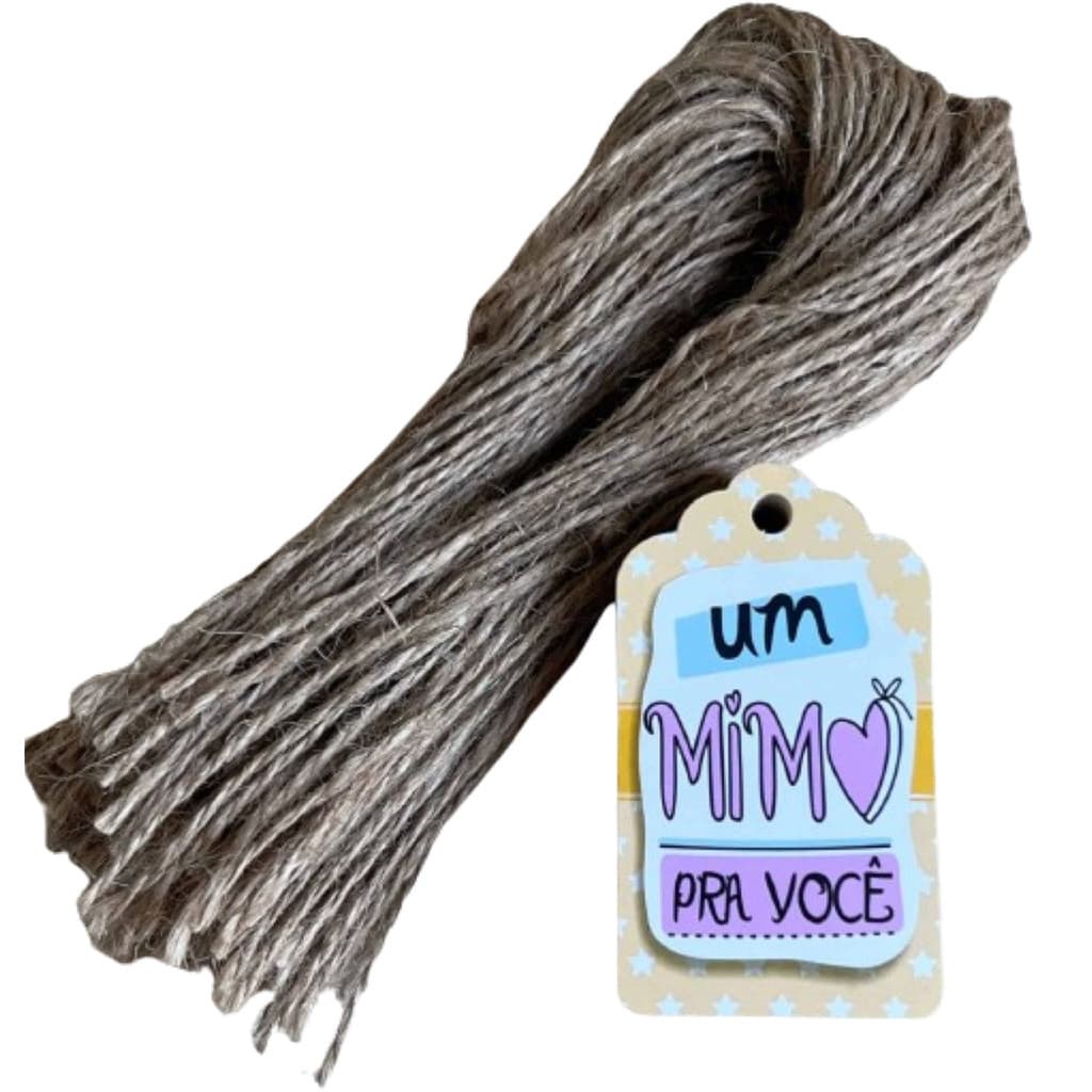 100 Tags Um Mimo Pra Você Com Cordão De Sisal
