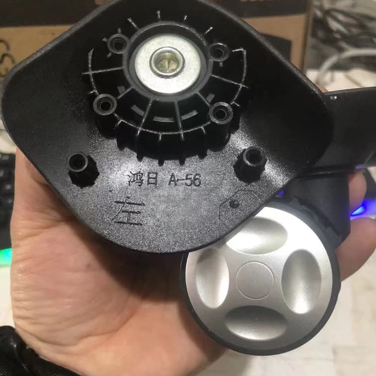 Rodas para malas de viagem 24Q da marca Hongri A56, rodas silenciosas para malas de viagem, acessórios para malas de via