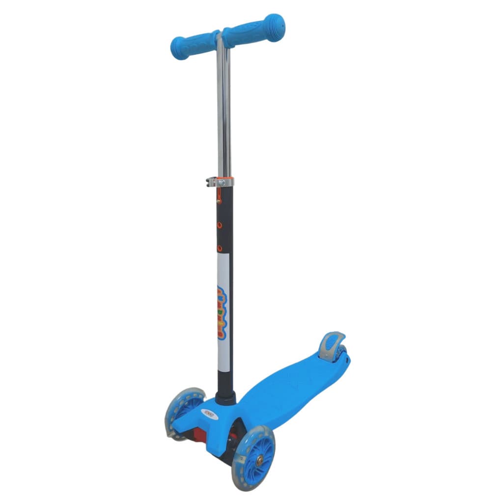 Patinete Infantil 3 Rodas Azul c/ Altura Regulável