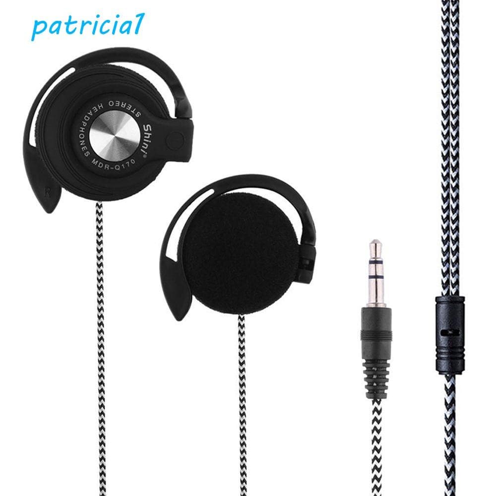 PATRICIA1 Fone De Ouvido Com Fio Ajustável Universal FM E Plugue Sobre A Orelha De 3.5 Mm HIFI Estéreo Baixo