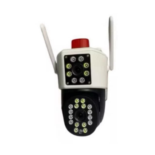 Câmera Segurança IP Wifi Visão Dupla 4mp Yoosee C/ Sirene