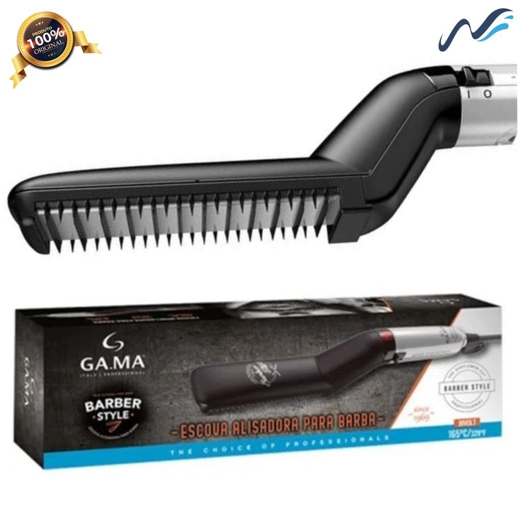 Chapinha prancha Alisadora Cabelo Barba Gama Barber Style - *ATENÇÃO, PRODUTO DE OUTLET, LEIA A DESCRIÇÃO*