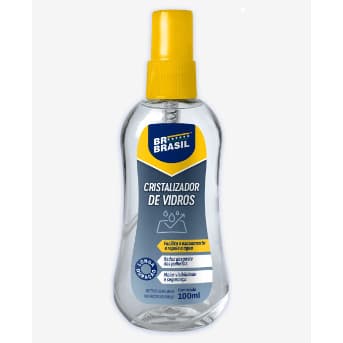 Cristalizador para Viseiras de Capacete BR Brasil Spray 100 ml