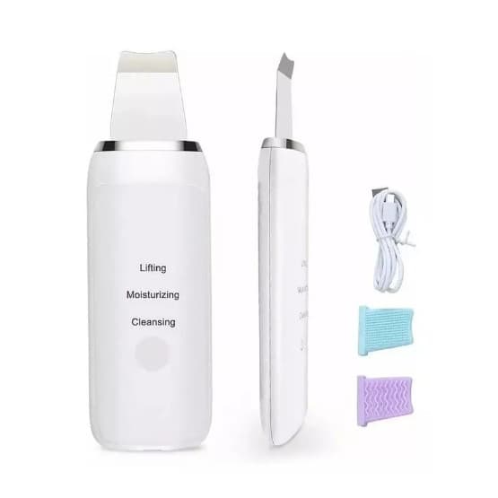 Peeling MODERNO ultrassonico limpador facial anti-rugas COM BORRACHAS