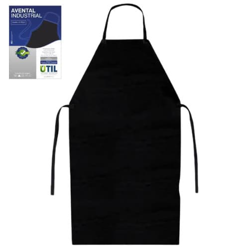 Avental Escolar Preto 80cm x 65cm