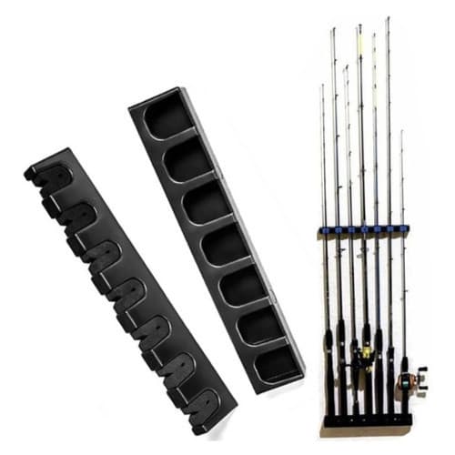 Suporte Expositor De Parede P/ Vara Caniço Pesca até 7 varas - Top Rack