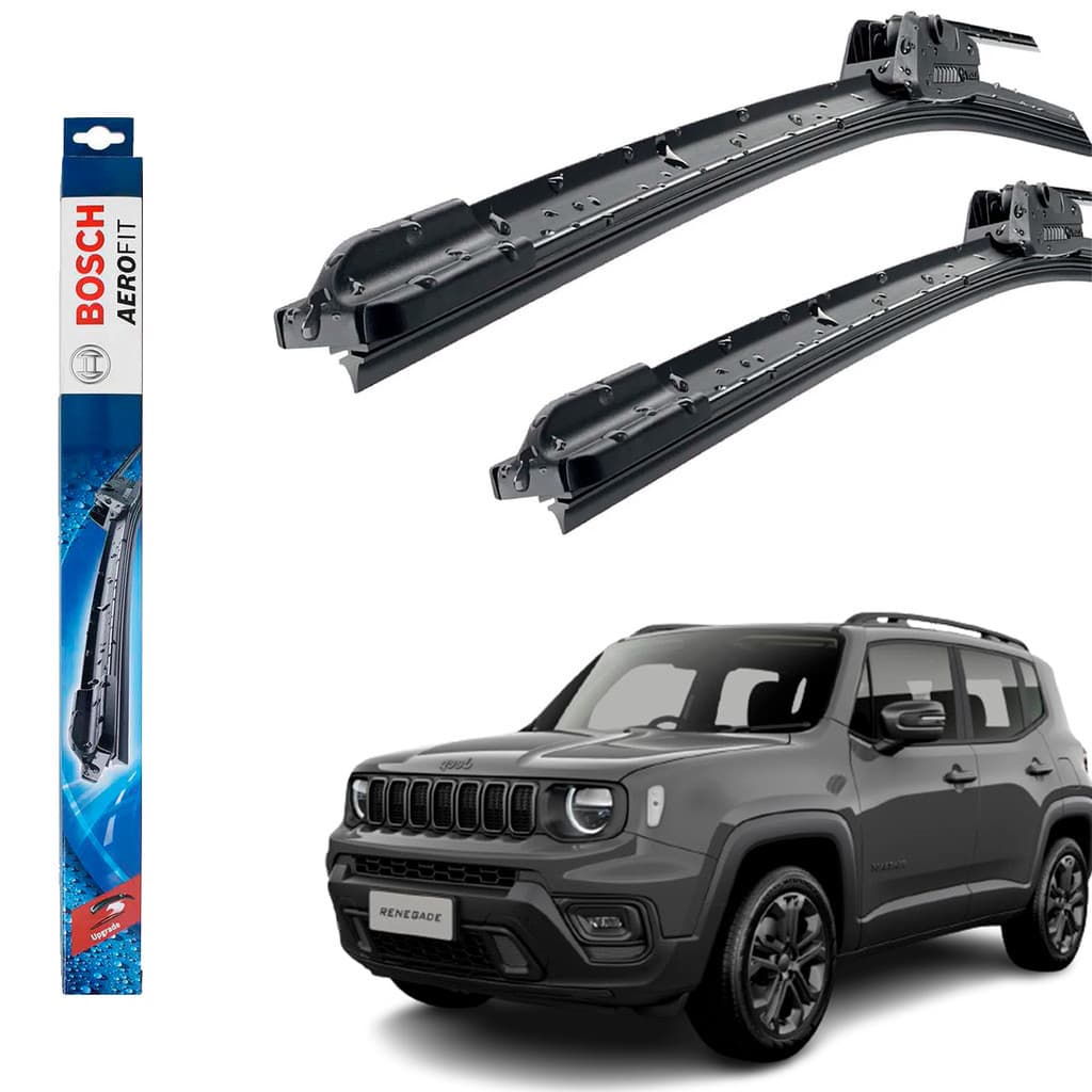 Kit Palheta Dianteira Renegade 2015 Até 2022 Original Bosch