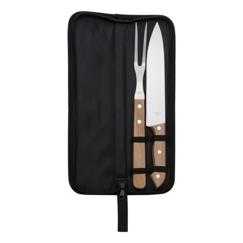 10 Kit Churrasco 2 Peças Com Estojo - Personalizado