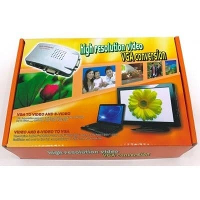 CONVERSOR DE VIDEO RCA/S-VIDEO P/VGA DEX VC-02