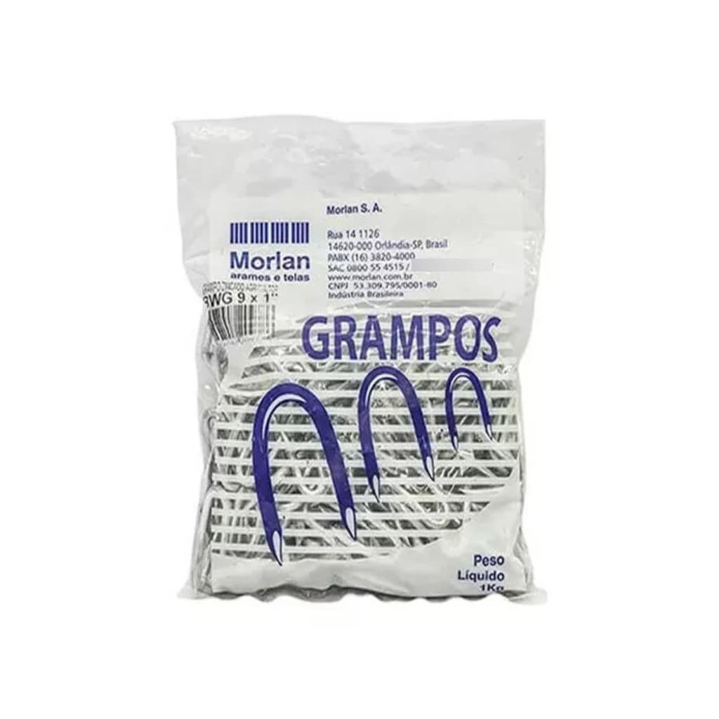 KIT 8 UNIDADES - MORLAN GRAMPO CERCA 9X1 1KG