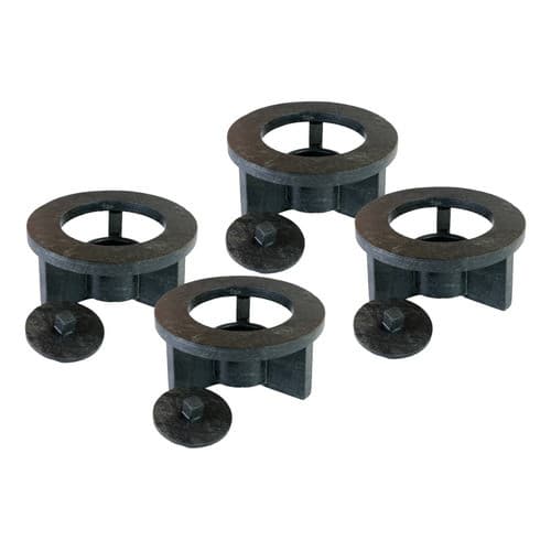 Rechaud Fogareiro de Pedra Sabão 14 cm - kit 04 unidades