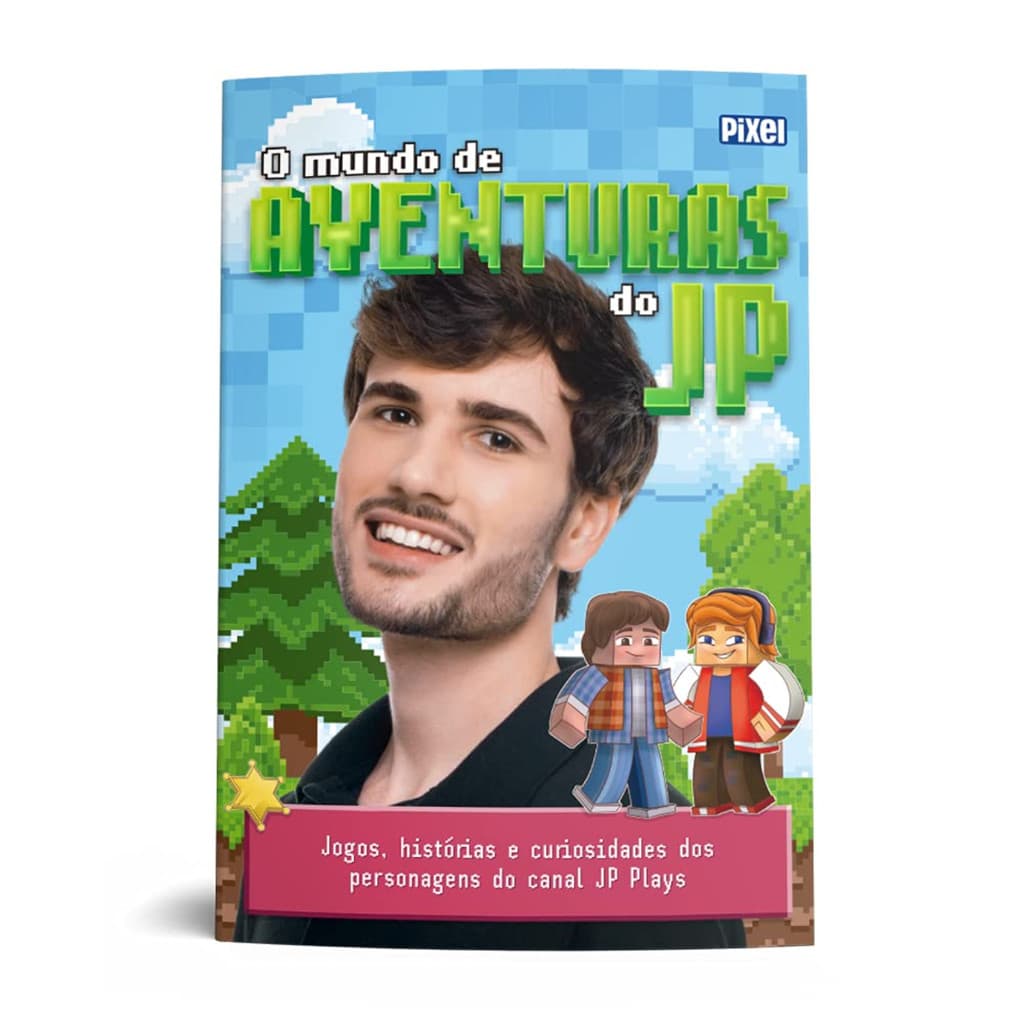 Livro O Mundo De Aventuras Do Jp Canal JP Plays Minecraft