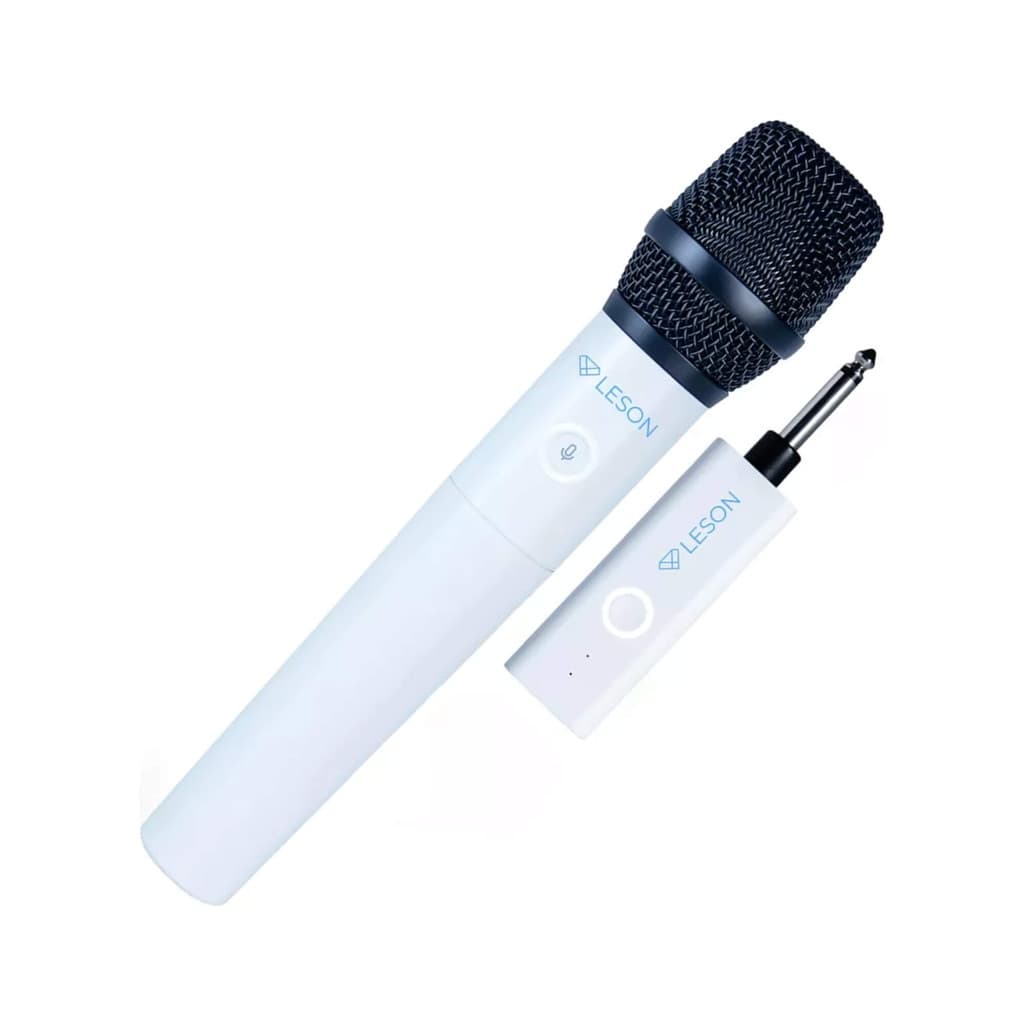 Microfone sem Fio Dinâmico AR100 HT na cor Branca Leson - 2AMAR100B