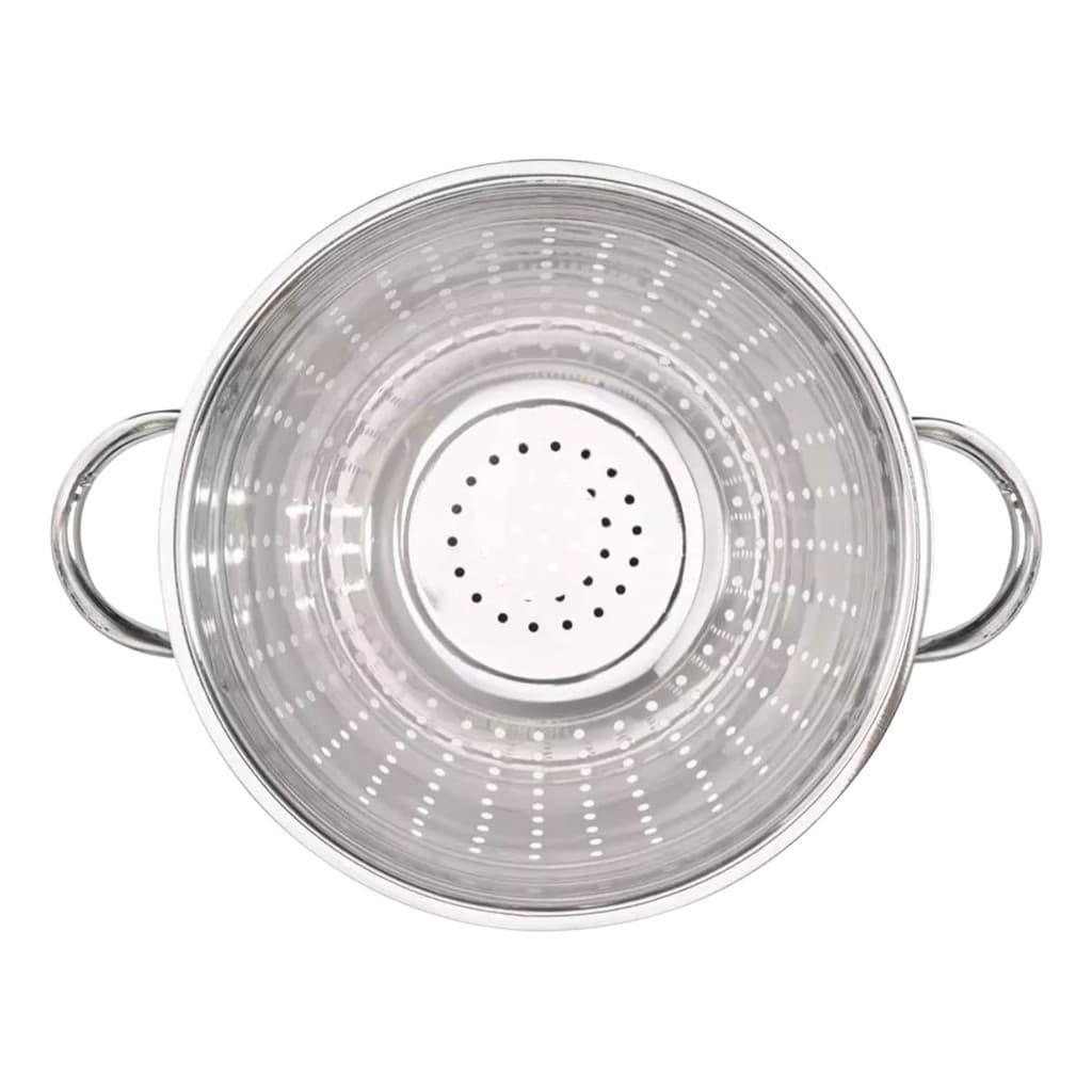 Escorredor De Macarrão Inox Com Alça