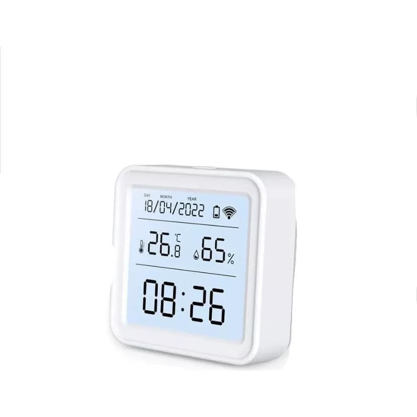 Tuya TH08 sensor temperatura umidade wifi smart alexa siri