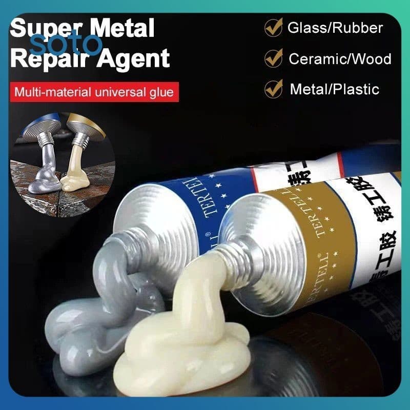 Soto 20/70/100g Cola De Soldagem Forte Industrial De Alta Resistência Ab Fundição Cola Pasta De Reparo De Metal Líquido Solda Fria Reparação De Metal Selante De Ligação