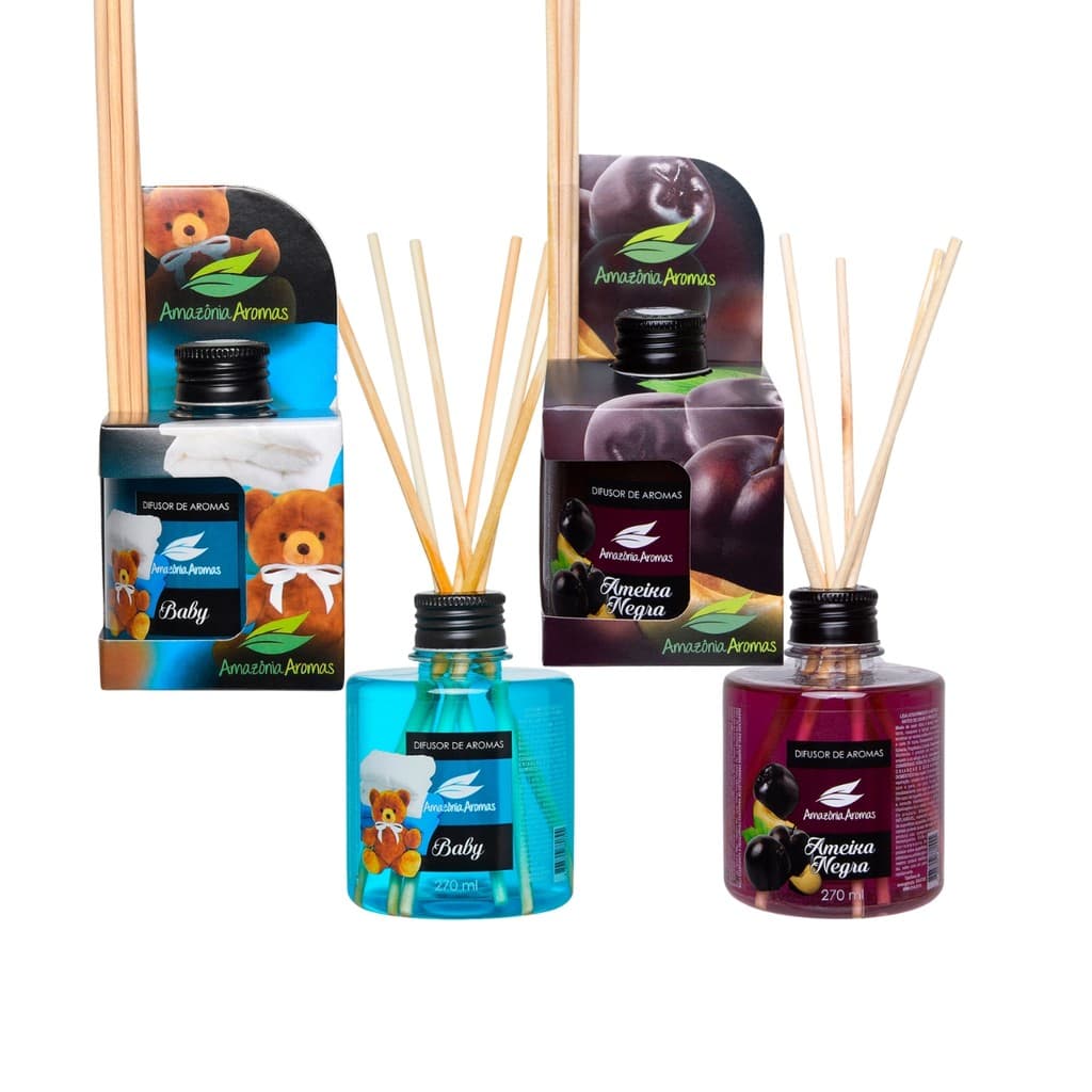 Difusor de Aromas com Varetas – Perfume Sofisticado Duradouro