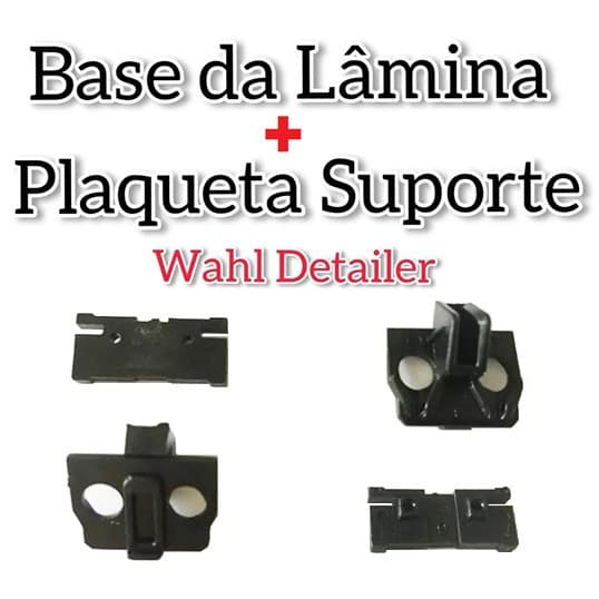 Kit Base + Guia Da Lamina Plaqueta De Suporte Para Wahl Detailer – Hero E Kemei Acabamento