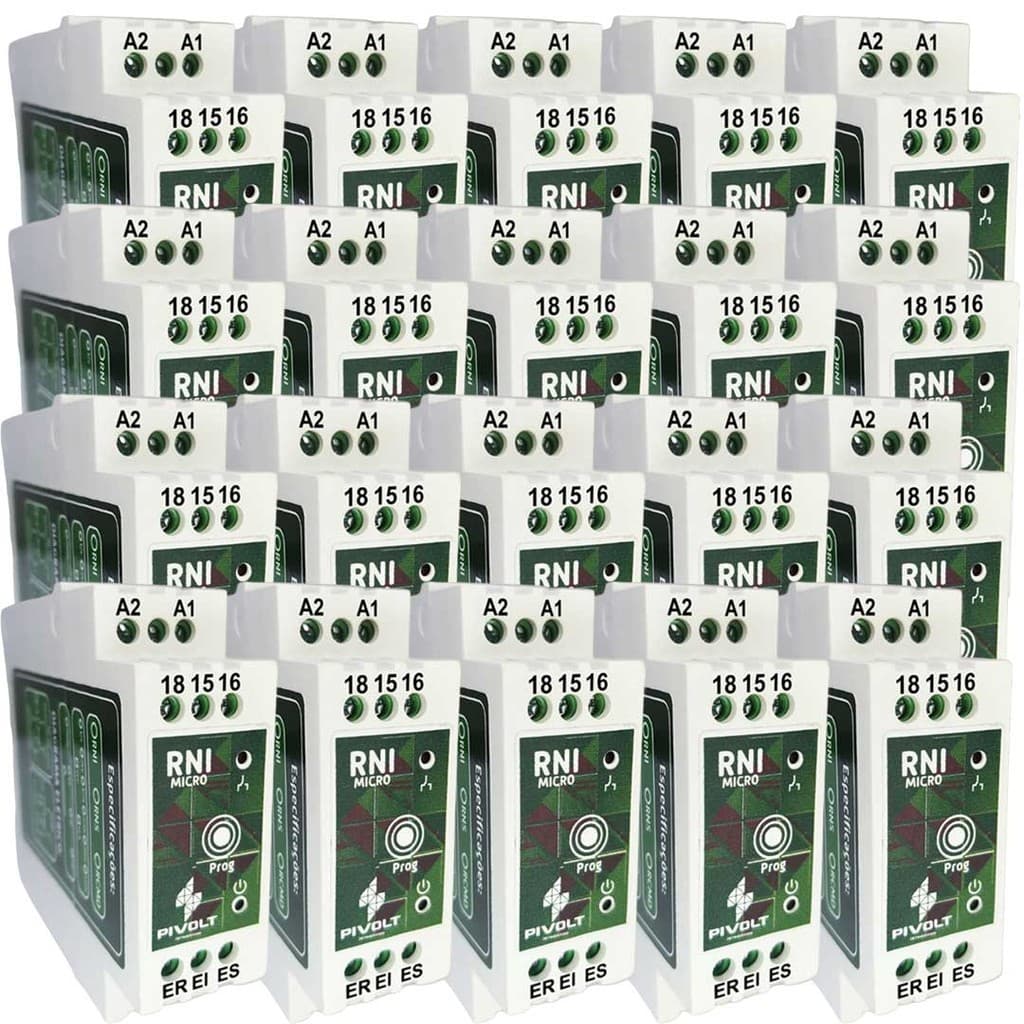 Kit 20 Relés De Nível Inferior Micro Inteligente (RNI MICRO) Pivolt