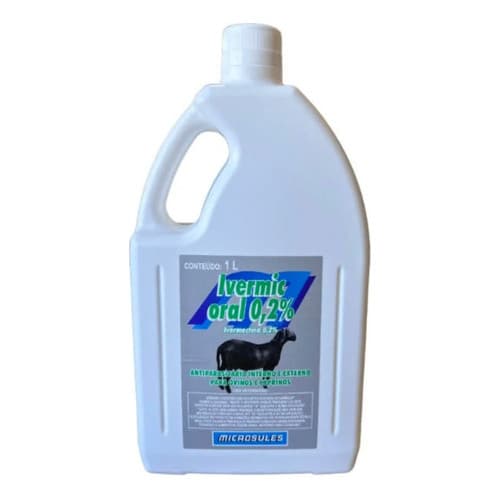 Ivermic Oral  0,2% Antiparasitário Ovinos e Caprinos 1 Litro