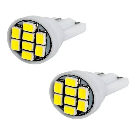Lampada Led Automotivo Pingo T10 Pinguinho Super Branca