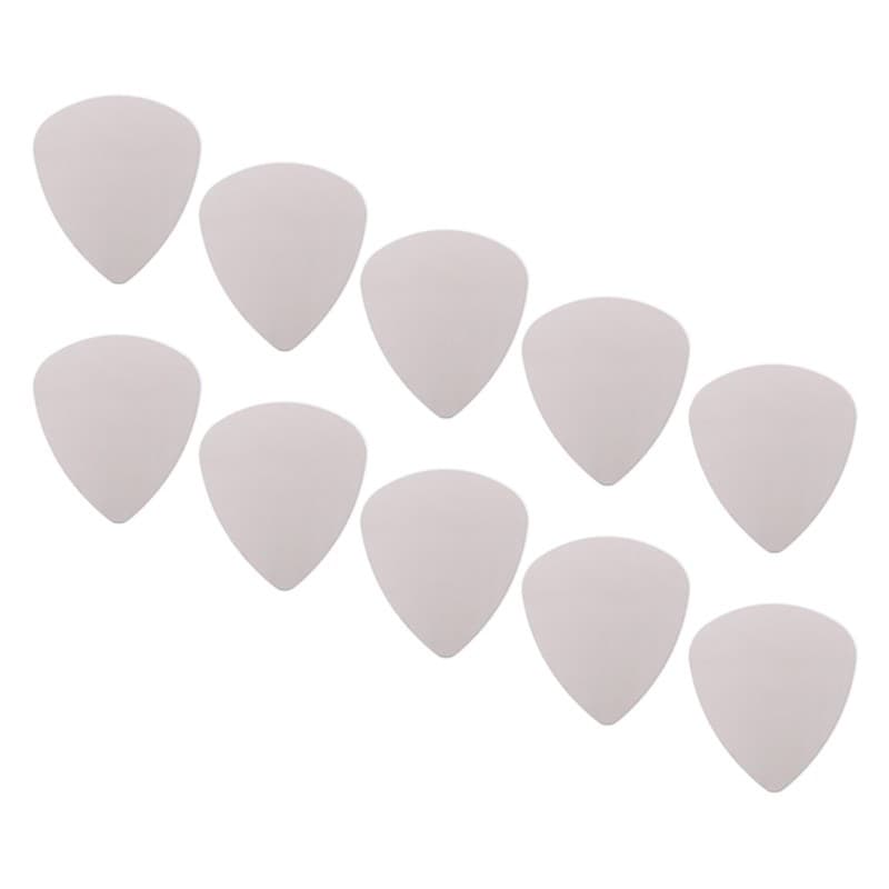 Estone 10 Unidades De Substituição De Palheta De Guitarra De Metal Em Aço Inoxidável Para Sons Vibrantes Brilhantes