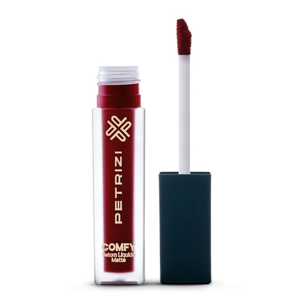 Batom Líquido Comfy Petrizi Bordô 4,5ml
