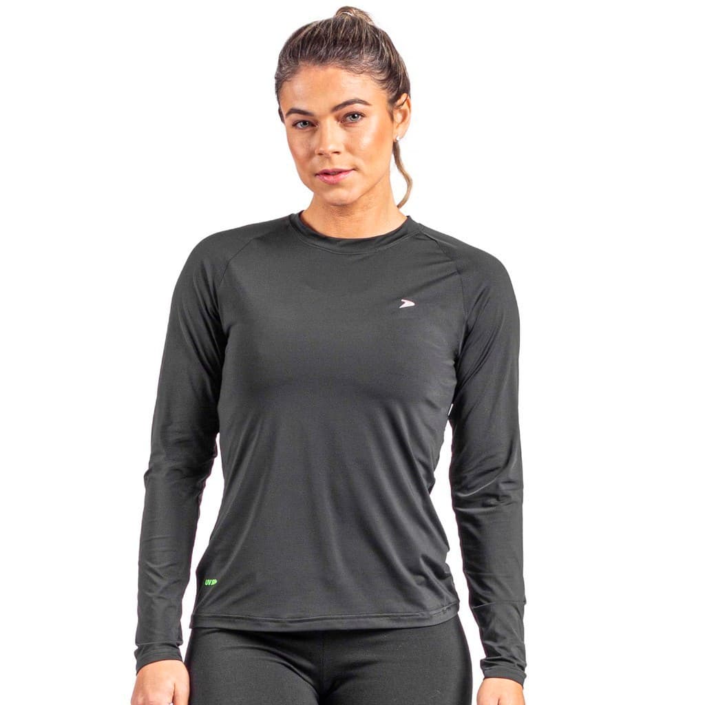 Camiseta Poliamida Runner Feminina Manga Longa Charm II 04424