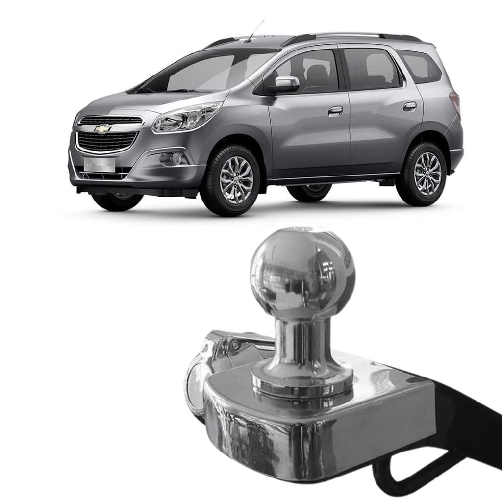 Engate de reboque SPIN - LS / LT / LTZ / ACTIVE - 2012 / 2018 700kg Produto de Qualidade