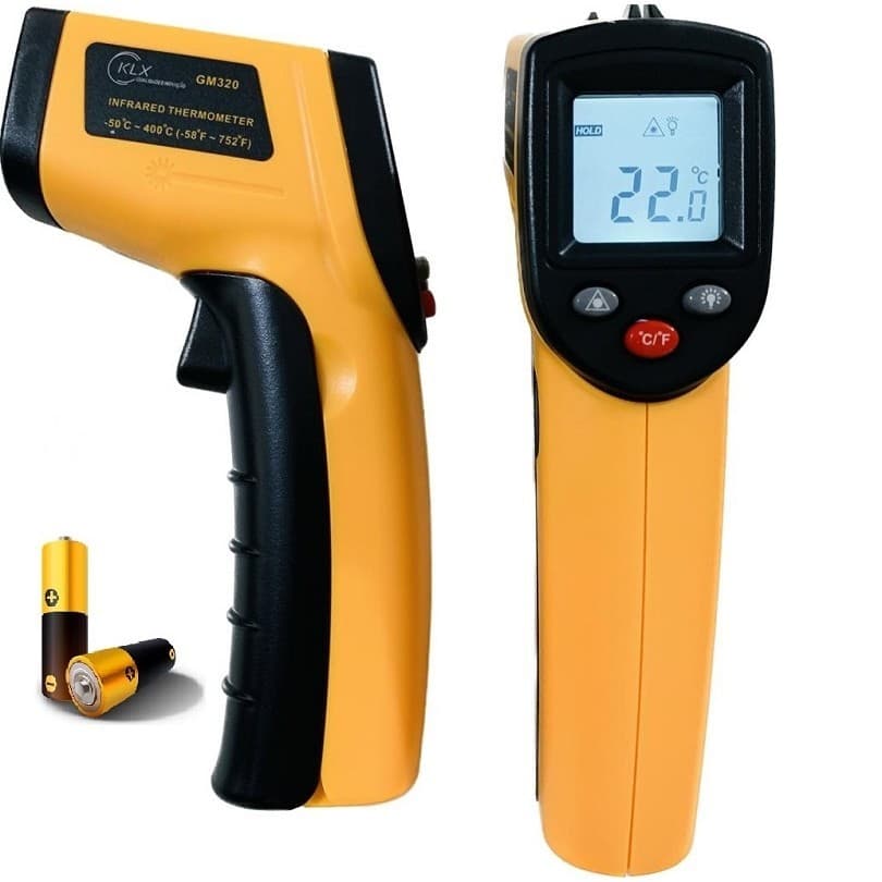 Termômetro Digital Industrial Cozinha Oficina Ar Condicionado Metalùrgica -50 a + 400 graus - KLX