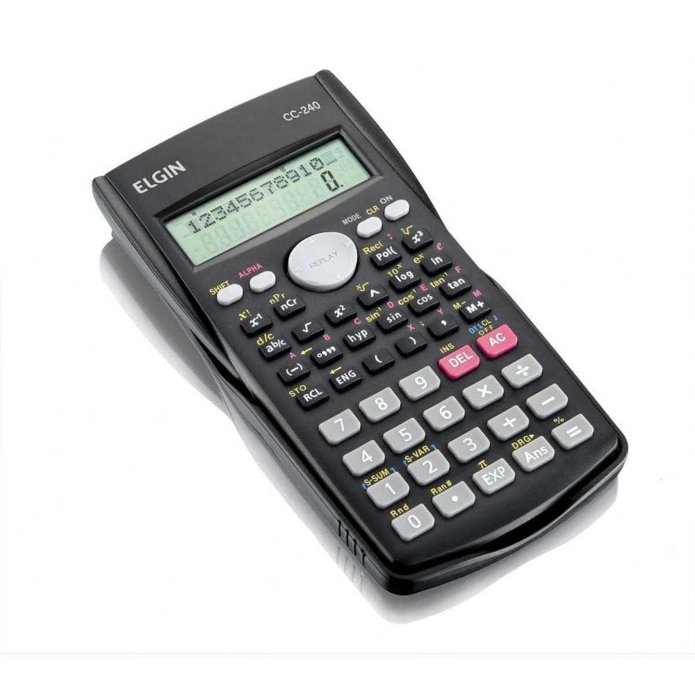 Calculadora Cientifica 240 Funções Cc240 Elgin