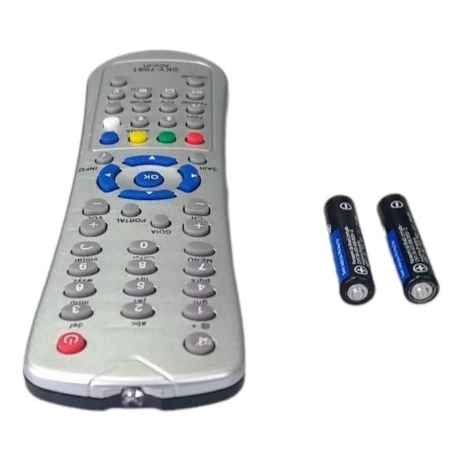 Controle Remoto Aparelho Digital Telefonica Com Pilhas - Envio Imediato.