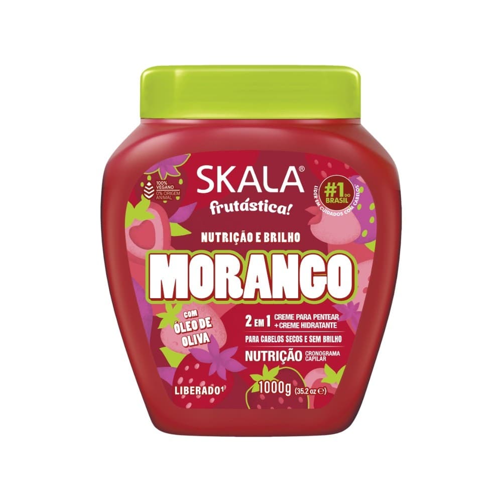Creme de Hidratação Capilar Skala Frutástica! Morango 1kg