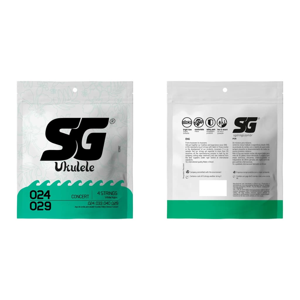 Encordoamento SG Nylon Para Ukulele Concert