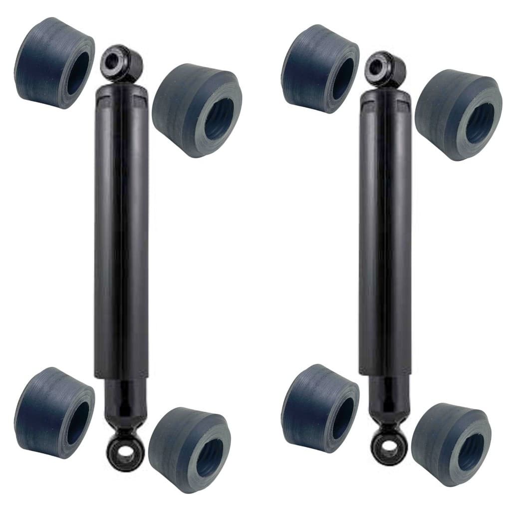 KIT BUCHA BORRACHA AMORTECEDORES TRASEIROS L200 G1 G2 QUADRADA SPORT OUTDOOR PAJERO SPORT 92/12 - TRAS PAMPA 82/97