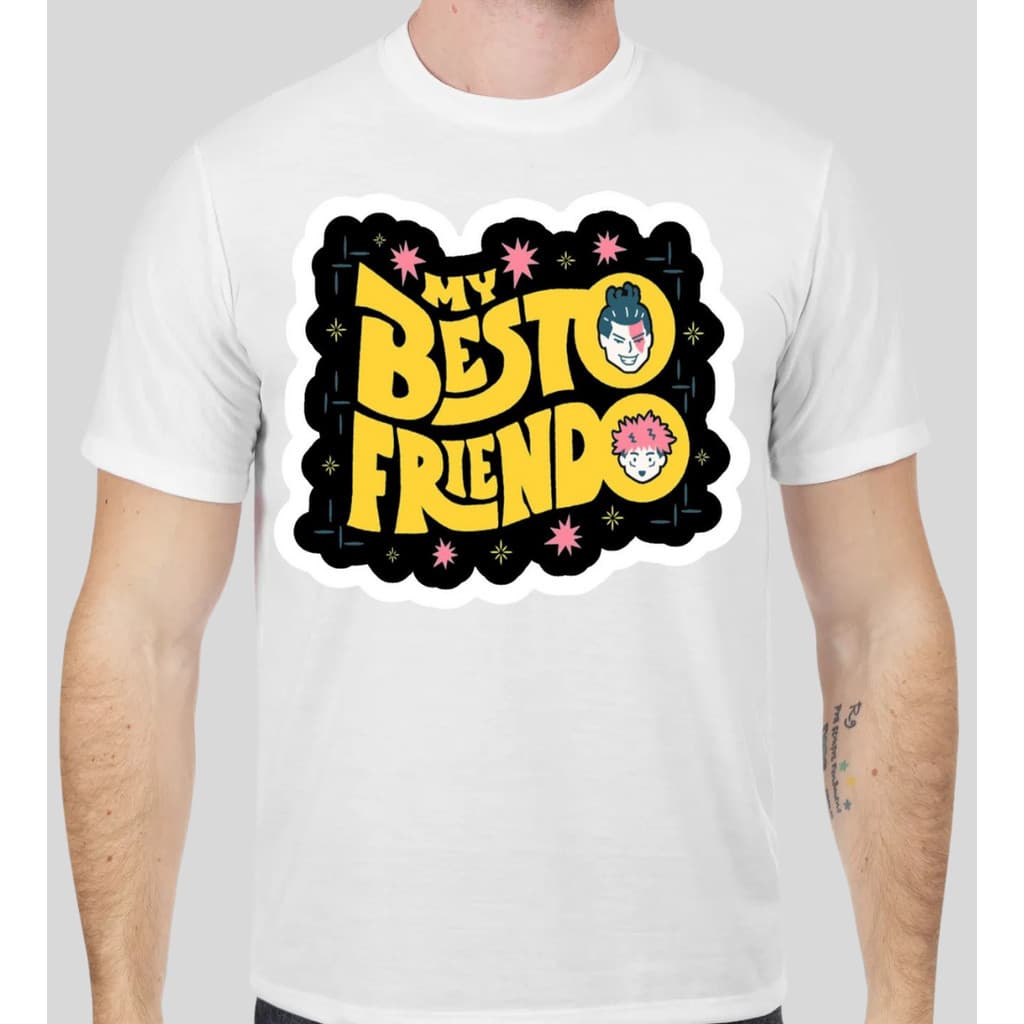 Camisa best friend - anime, Jujuts, Anime