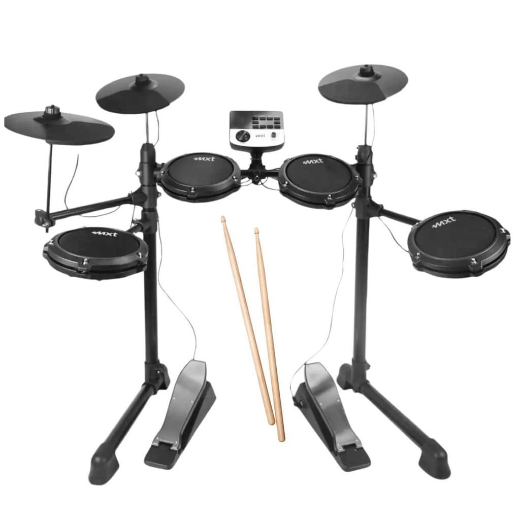 Bateria Eletrônica 7 Pads Midi Usb 165 Timbres Para Adultos E Crianças Mxt Md200c