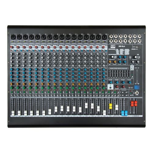 Mesa De Som 16 Canais Bivolt 99 Efeitos, USB, MP3, Bluetooth, Display, Phantom Power, EQ 9 Bandas