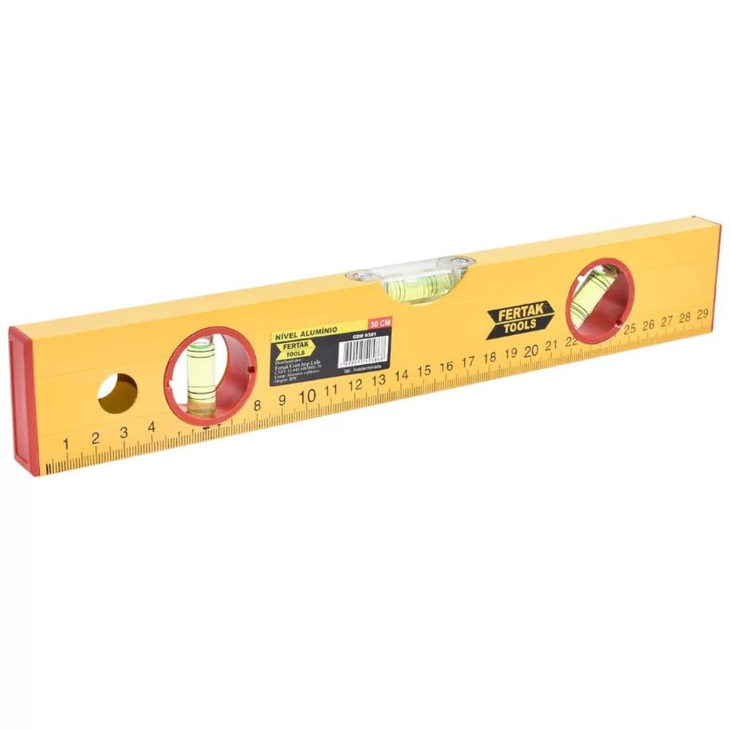 NIVEL MAGNETICO 3 BOLHAS 12"-30CM FERTAK