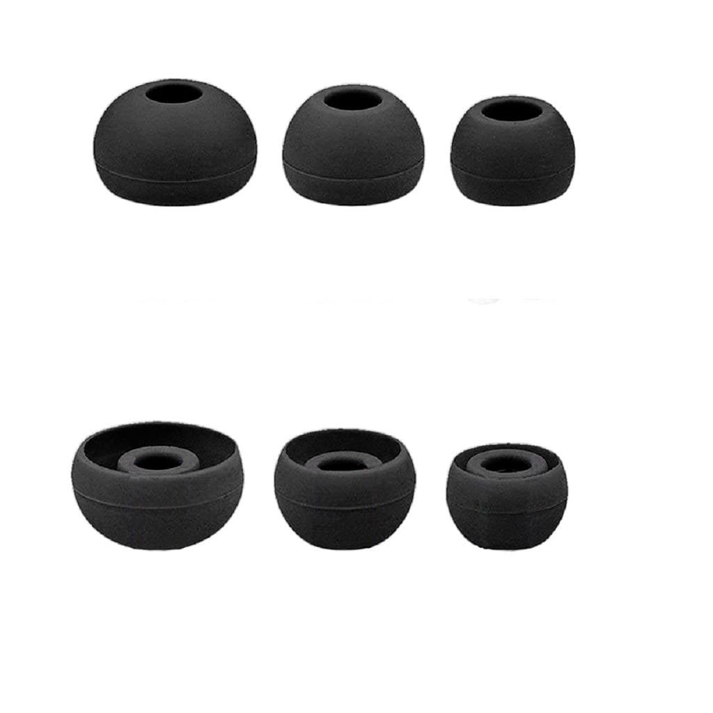 3 Pares De Silicone Intra-auricular para Fone De Ouvido Silicone Substituição Fone de Ouvido