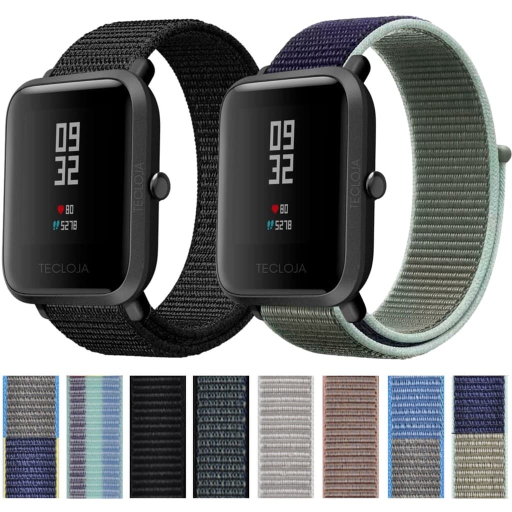 Pulseira Para Amazfit Bip Pulseira Nylon Para Amazfit Bip, Bip Lite, Bip S, Bip Lite Pulseira Nylon