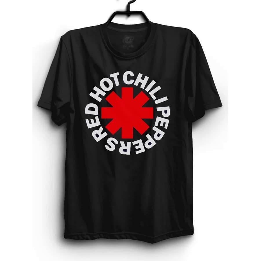 Camiseta banda Red hot chilli peppers 100% algodao PREMIUM