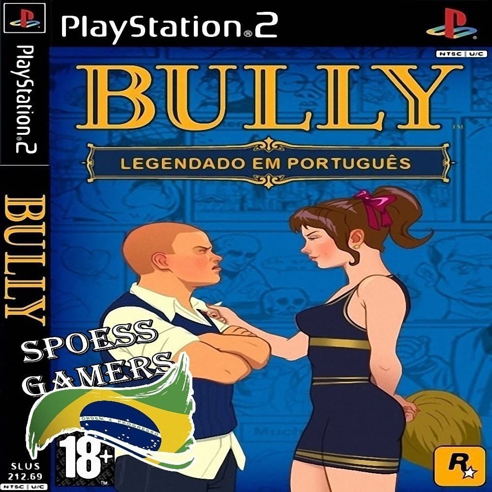 Bully LEGENDADO PS2 Compatível  PT-BR  | Ação Aventura | Clássico
