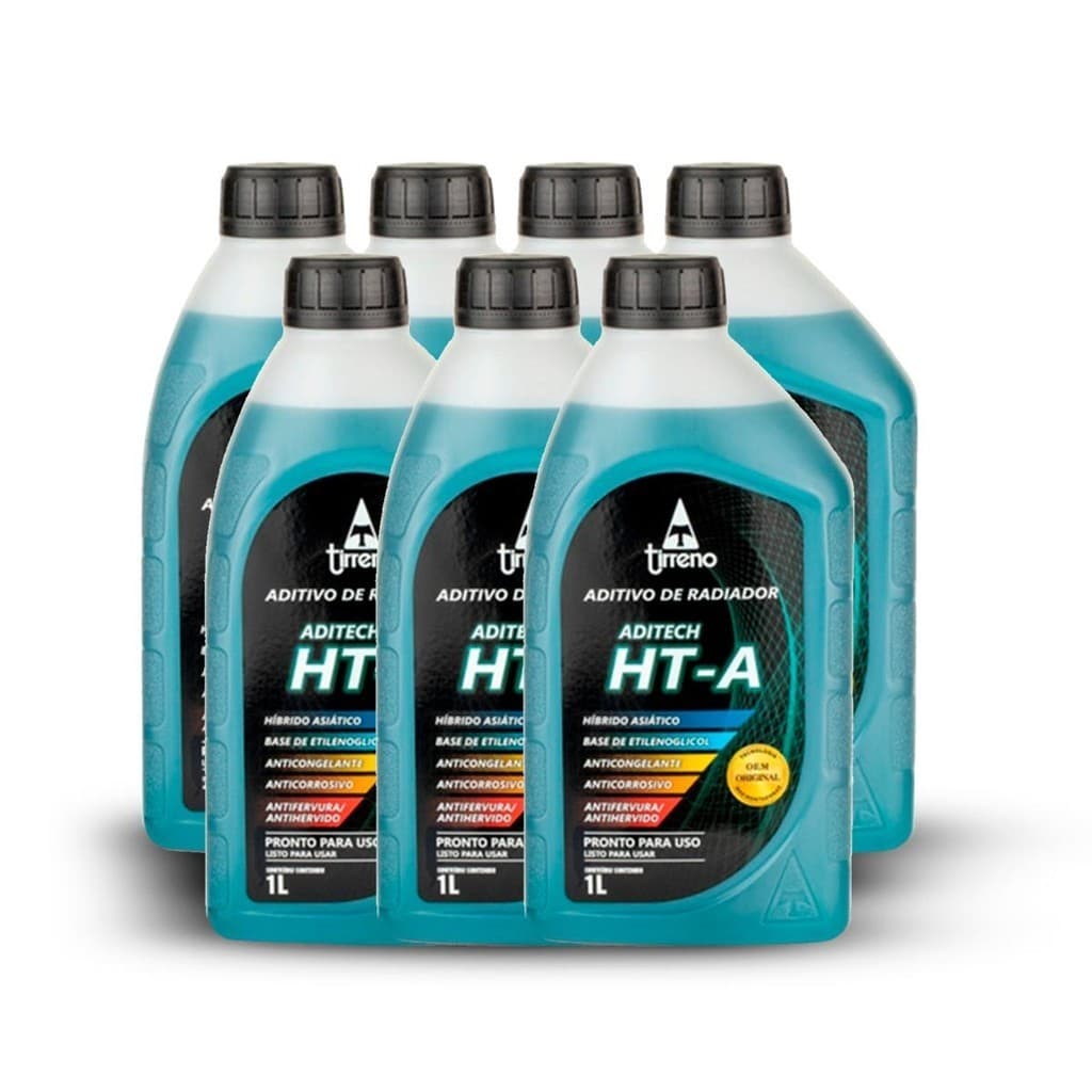 Kit Aditivo Radiador Pronto Uso HT-A Homologado Honda Kia