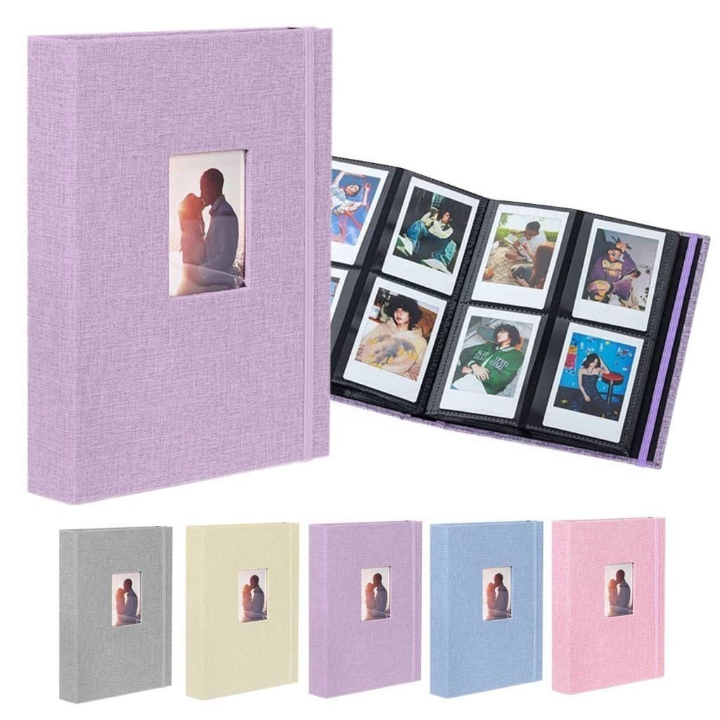 Album para Fotos Instax Mini Impressora Mini Link 208 Fotos capa dura
