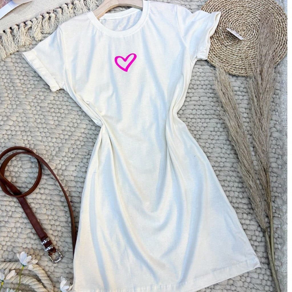 vestido de algodão feminino