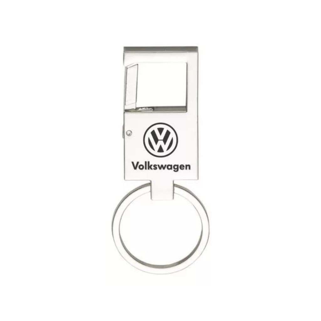 Chaveiro Para Volkswagen Jetta Metal Espelhado Mosquetão - E