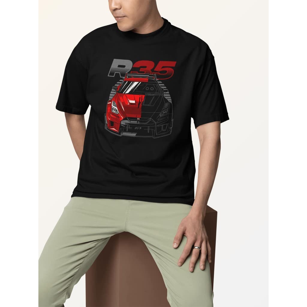 Camiseta Camisa Masculina Unissex  Streetwear Gola Redonda Estampa Grande - Car Carro